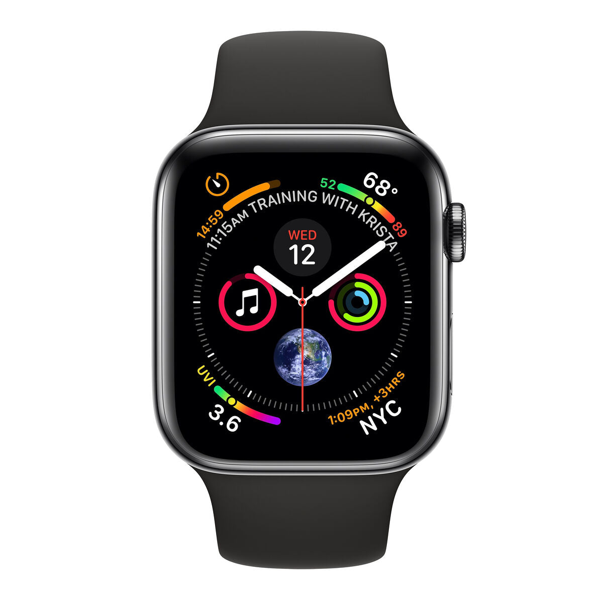 Apple Watch Series 4 GPS + Cellular 40mm Noir - Livraison Espagne Italie Allemagne 🇪🇸🇮🇹🇩🇪