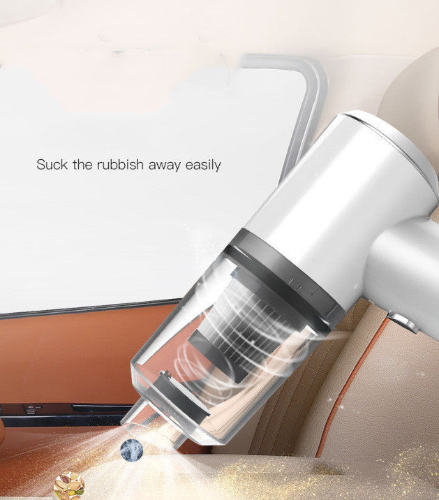 Aspirateur Voiture Sans Fil 120W - Portable Puissant 13000Pa - Rechargeable