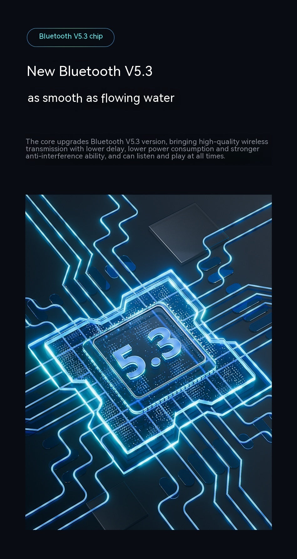 Écouteurs Sans Fil AWEI T53ANC - Réduction Active du Bruit ANC & ENC | Certifié CJ