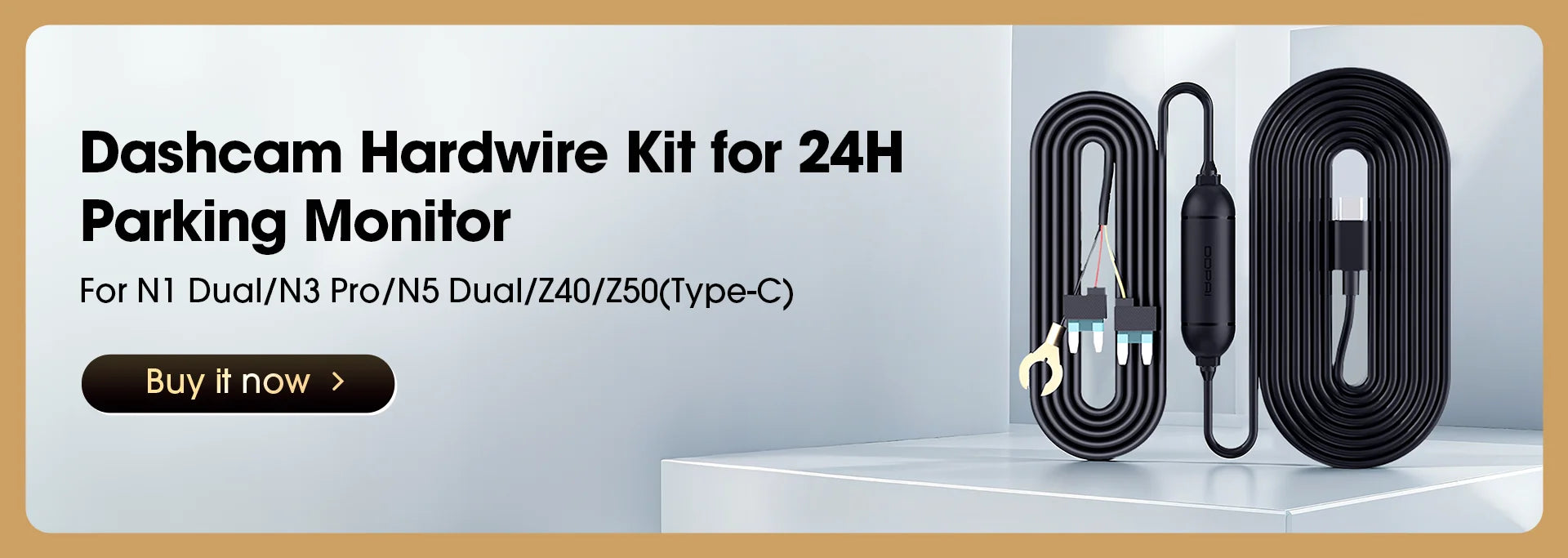 Câble alimentation USB DDPAI N1