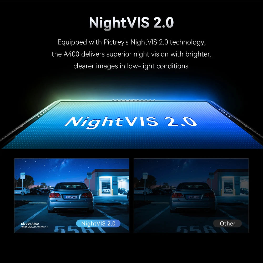 "Qualité vidéo nuit DDPAI N1 NightVIS