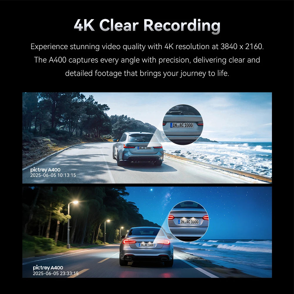 "Qualité vidéo nuit DDPAI N1 NightVIS"