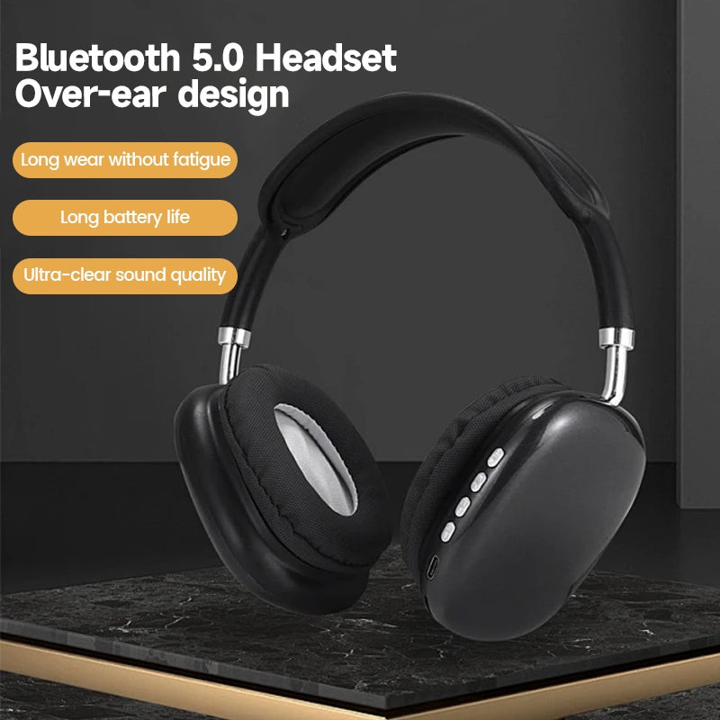 Casque Bluetooth P9 Sans Fil Sport Gaming Réduction Bruit - Certification CJ