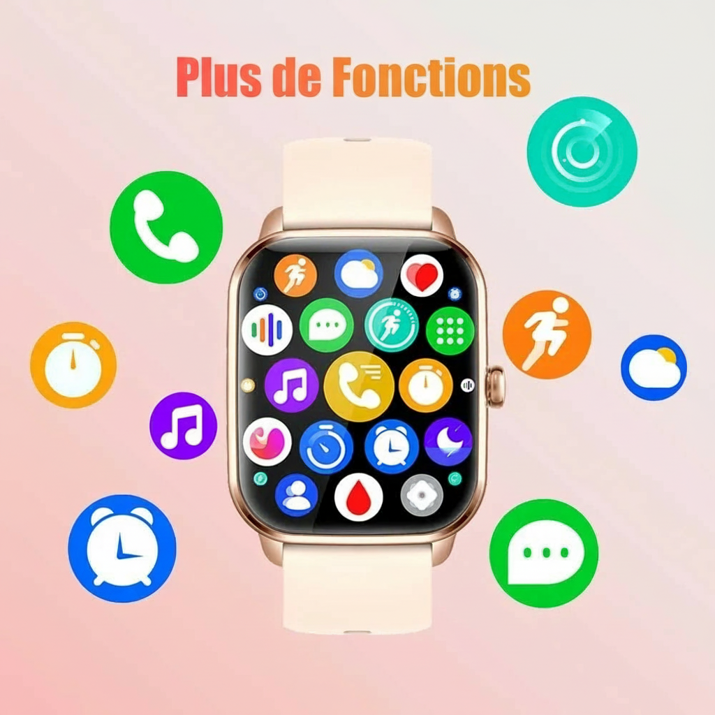 Plus de Fonctions - Montre SENBONO montre connectée 